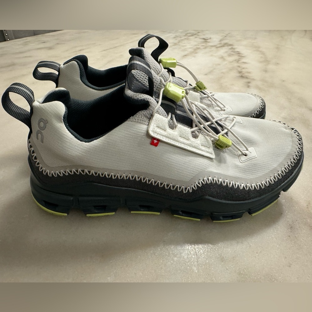 On Running Athletic Shoes - White and Black